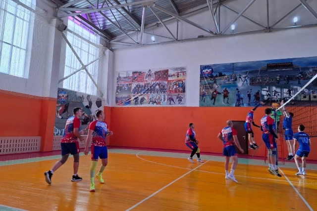 Сборная УФСИН по волейболу заняла второе место на соревнованиях в зачет комплексной спартакиады ОРО ОГО «ВФСО «Динамо» среди коллективов физической культуры органов безопасности и правопорядка Омской области