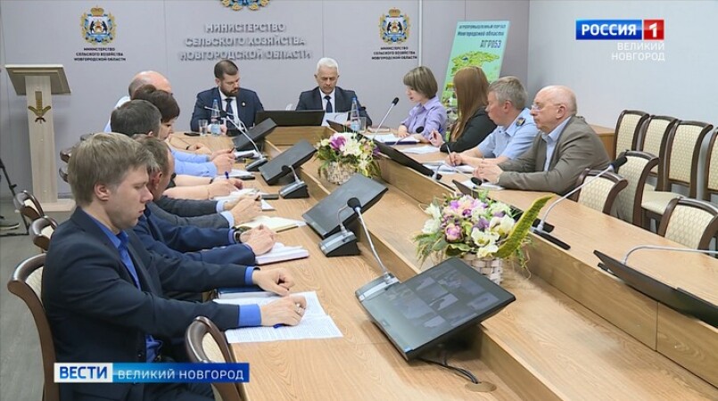 В министерстве сельского хозяйства Новгородской области прошло заседание оперативного штаба по проведению весенних полевых работ