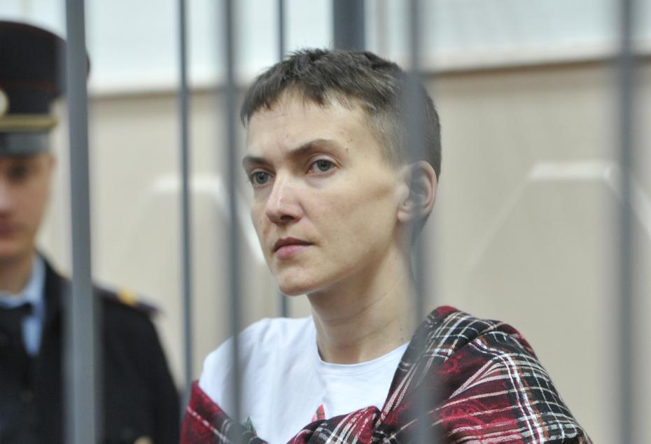 Надежда Савченко  в 2016 году