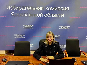 Татьяна Акопова - уполномоченный представитель Общественной палаты Ярославской области на заседаниях Избирательной комиссии Ярославской области