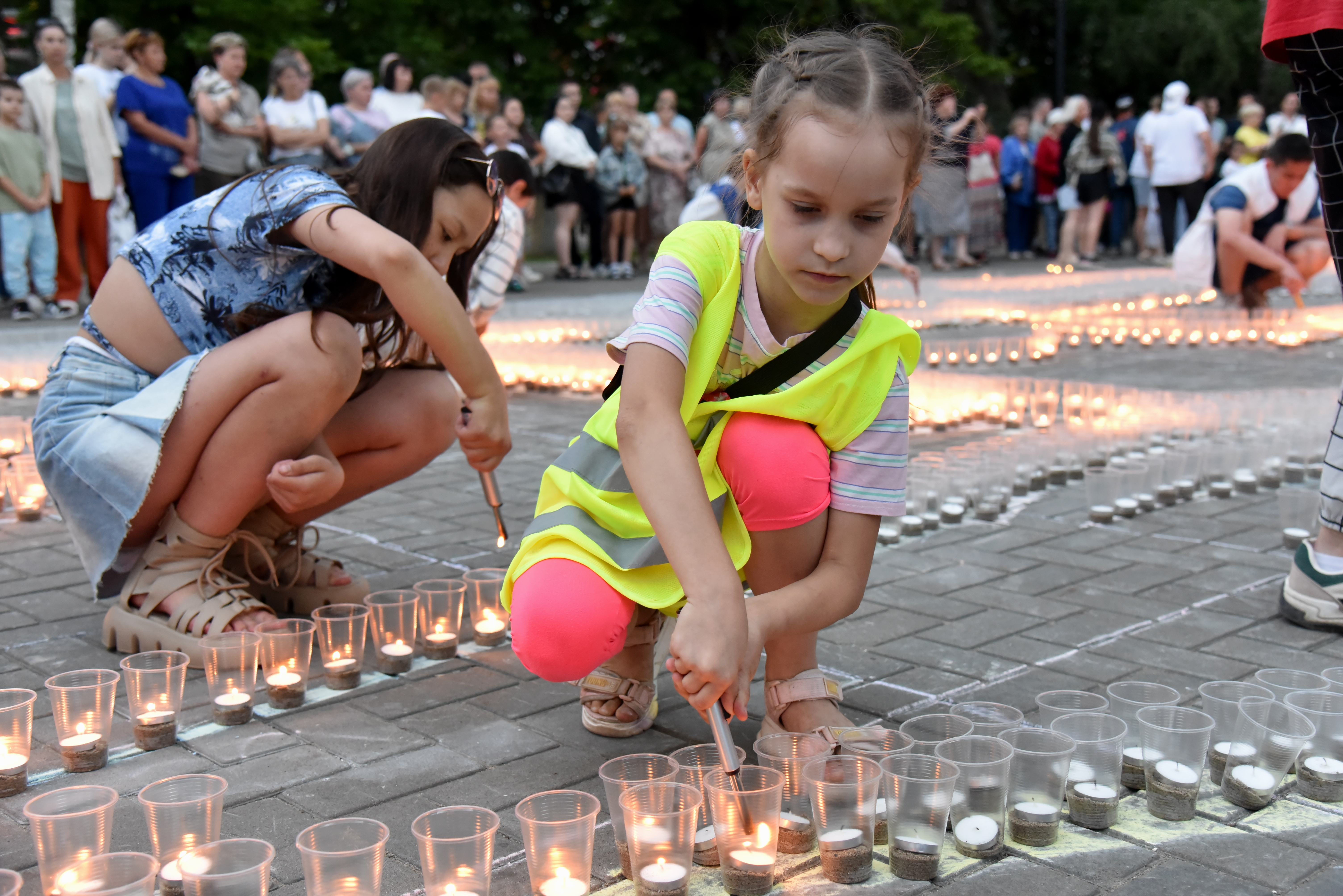 В городе Балаково прошла Всероссийская акция «Свеча памяти»