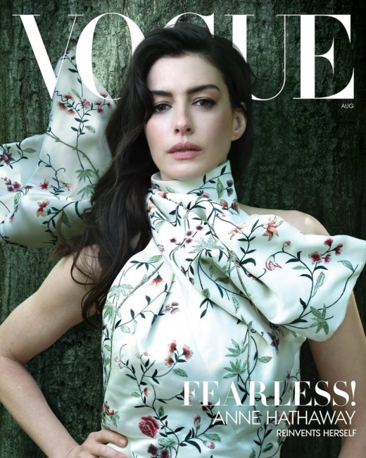 Энн Хэтэуэй в журнале Vogue, лето 2025