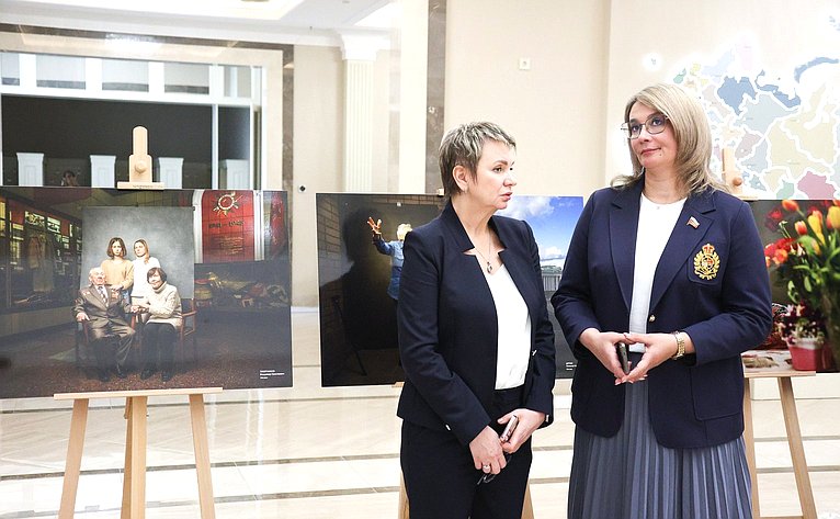 Открытие в Совете Федерации выставки «Лица Великой Победы»