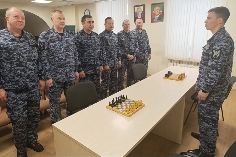 В Казани состоялся отборочный турнир по шахматам среди сотрудников вневедомственной охраны Росгвардии