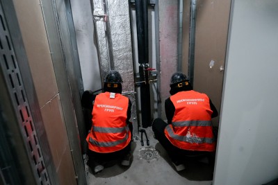 Губернатор проверил ход реконструкции хирургического корпуса Можайской больницы