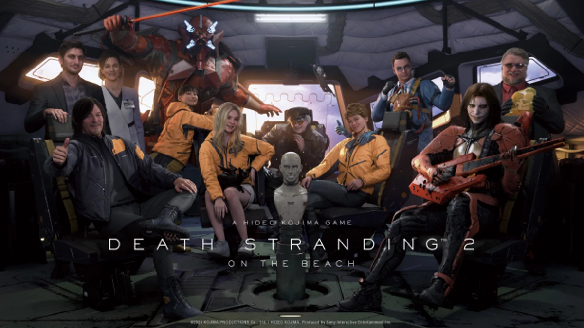 Состоялся релиз Death Stranding 2 для богатых — Коджима показал цифровой арт всех актеров из игры