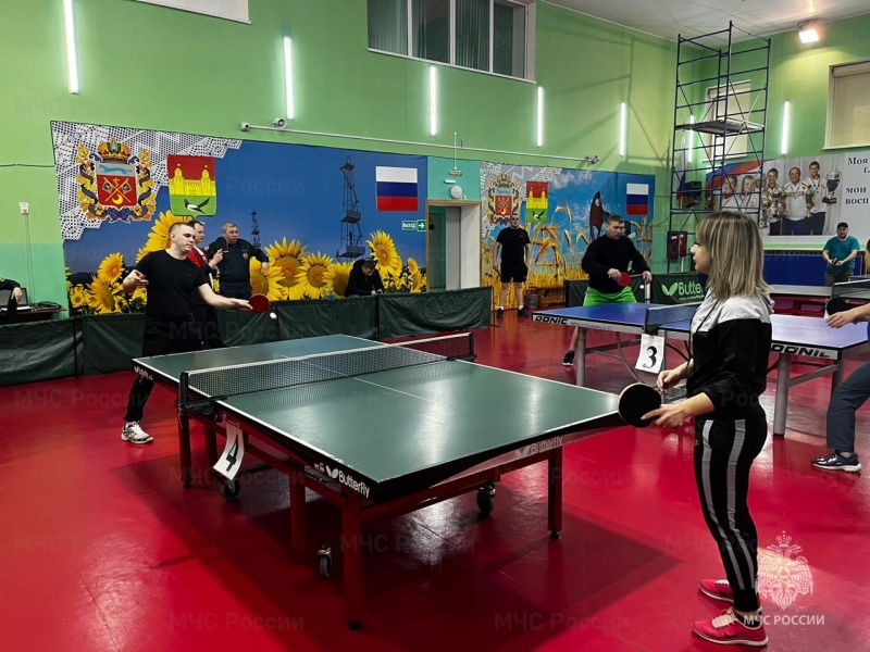 Соревнования по настольному теннису прошли накануне в Сорочинске