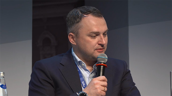 Виталий Сергейчук (ВТБ). Фото: трансляция Финконгресса ЦБ