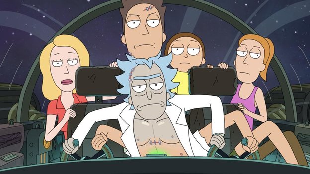Кадр из сериала «Рик и Морти», реж. Кенхи Лим, Adult Swim