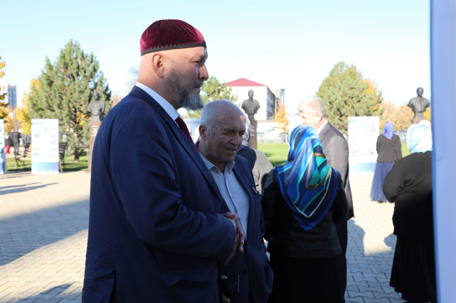 Открытие выставки «Защита суверенитета Российского государства. История и современность» на территории Чеченской Республики