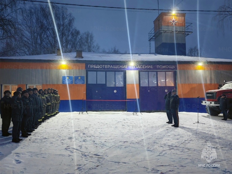 В Нагорске завершён ремонт 38-й пожарно-спасательной части