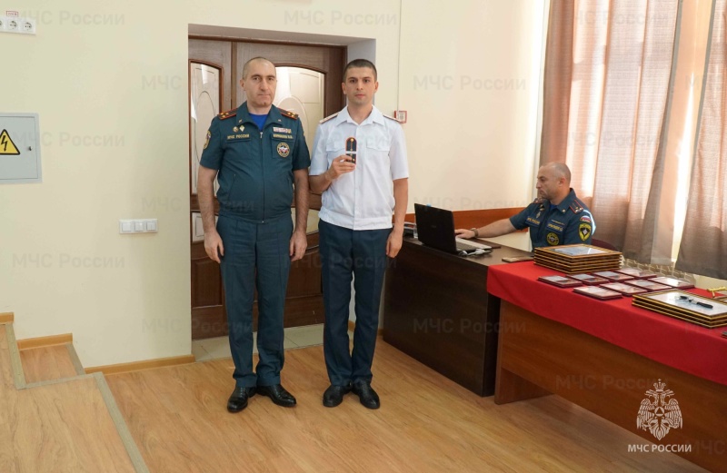 В Главном управлении отметили 98-ю годовщину Государственного пожарного надзора