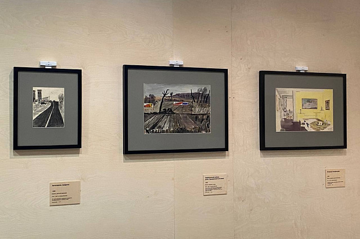 Образы, преисполненные невесомостью: в тульском Фонде искусств открылась выставка работ Александра Дейнеки