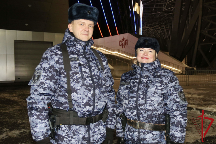 В Санкт-Петербурге подразделения Росгвардии обеспечили правопорядок при проведении хоккейного матча «СКА» - «Локомотив»