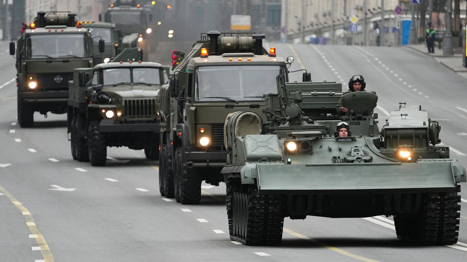 В Москве прошла репетиция парада Победы