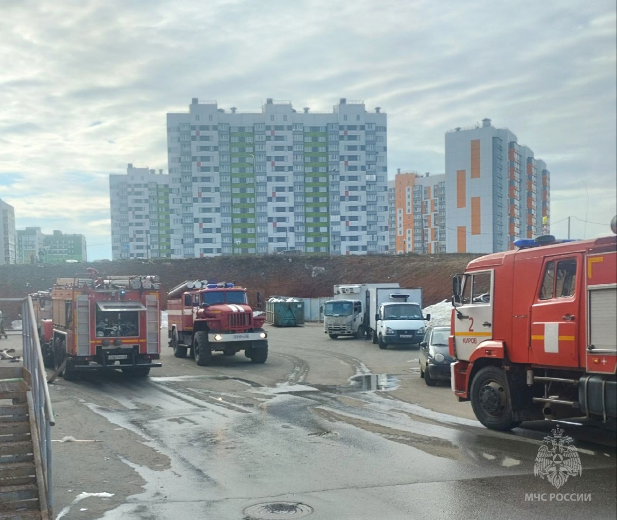 За сутки в Кировской области произошло семь пожаров