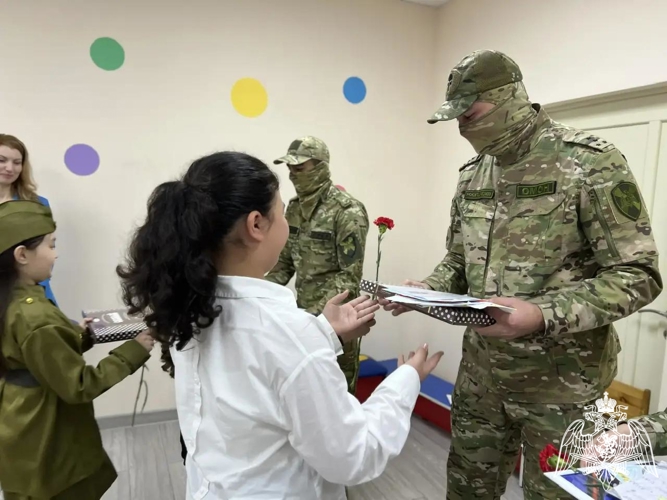 В Кабардино-Балкарии росгвардейцы присоединились к патриотической акции «Эстафета подвига»