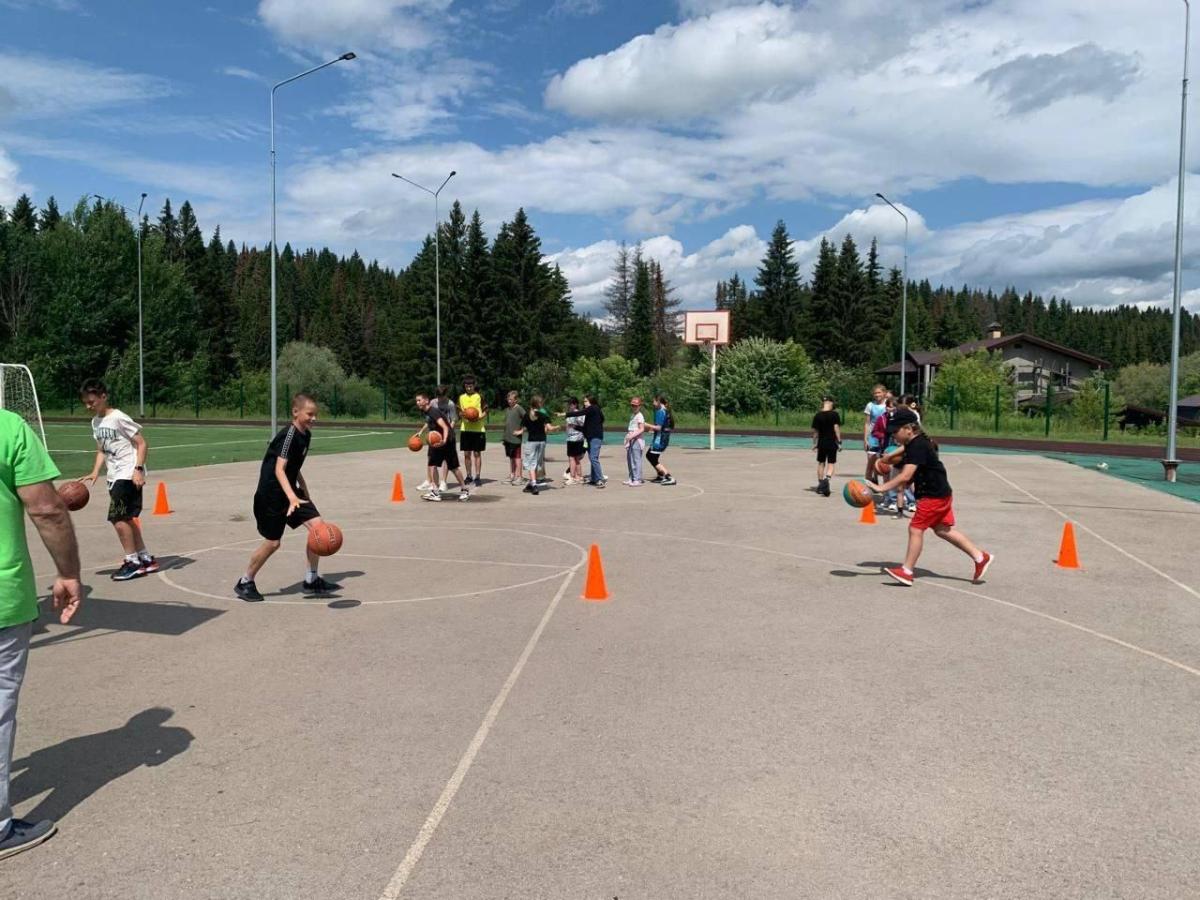 Спорт, физкультура, дети, баскетбол