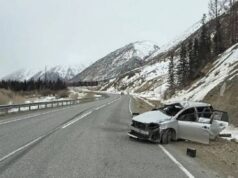 Водитель и пассажирка госпитализированы после ДТП у села Чаган-Узун