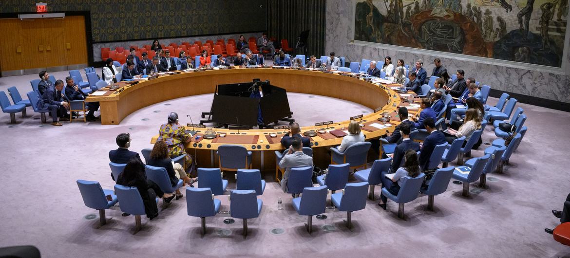 Заседание Совета Безопасности ООН по Ливии.