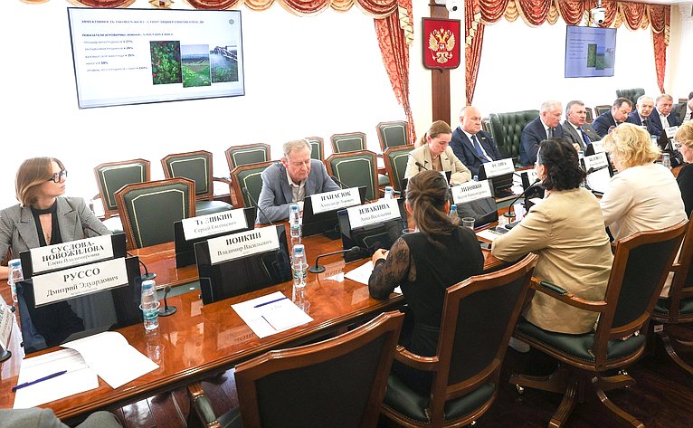 Круглый стол Комитета СФ по экономической политике совместно с Комитетом СФ по аграрно-продовольственной политике и природопользованию «Совершенствование механизмов поддержки развития виноградарства и виноделия в Российской Федерации»