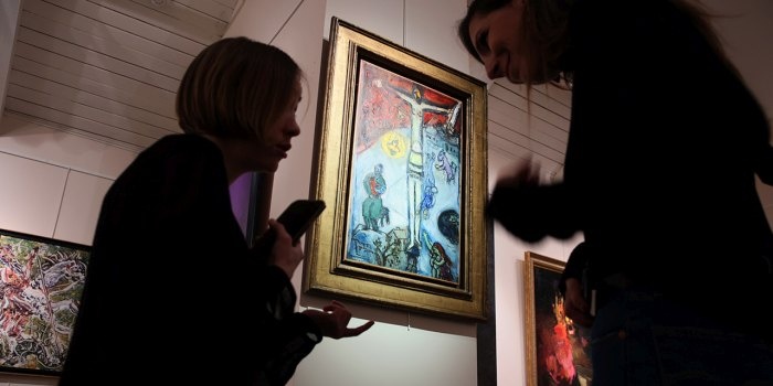 Эскиз "Воскрешения" Марка Шагала продали за 177 млн рублей