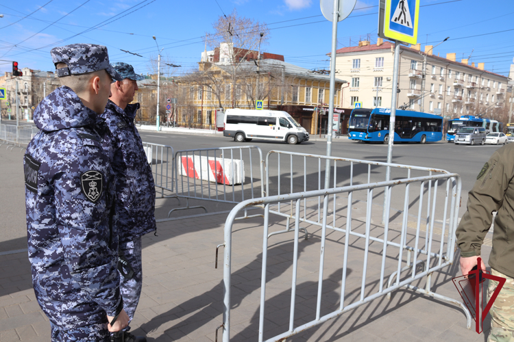 Росгвардия в Забайкалье обеспечила охрану общественного порядка во время празднования Дня Победы 