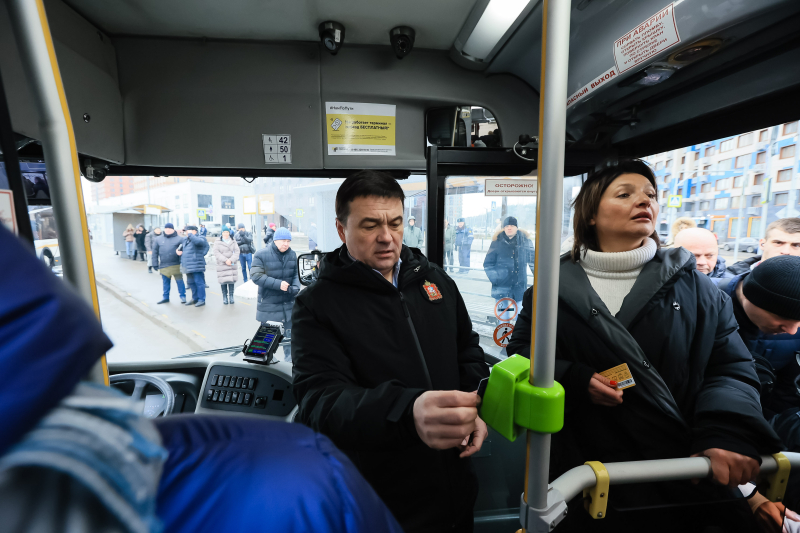 Губернатор Московской области в Котельниках. Фото Котельники с дрона.