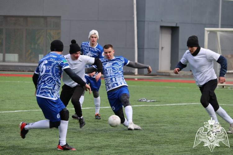 Команда Росгвардии принимает участие в турнире по мини-футболу памяти Александра Яковлева