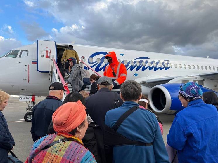 Авиакомпания «Якутия» впервые совершила рейс в Алматы