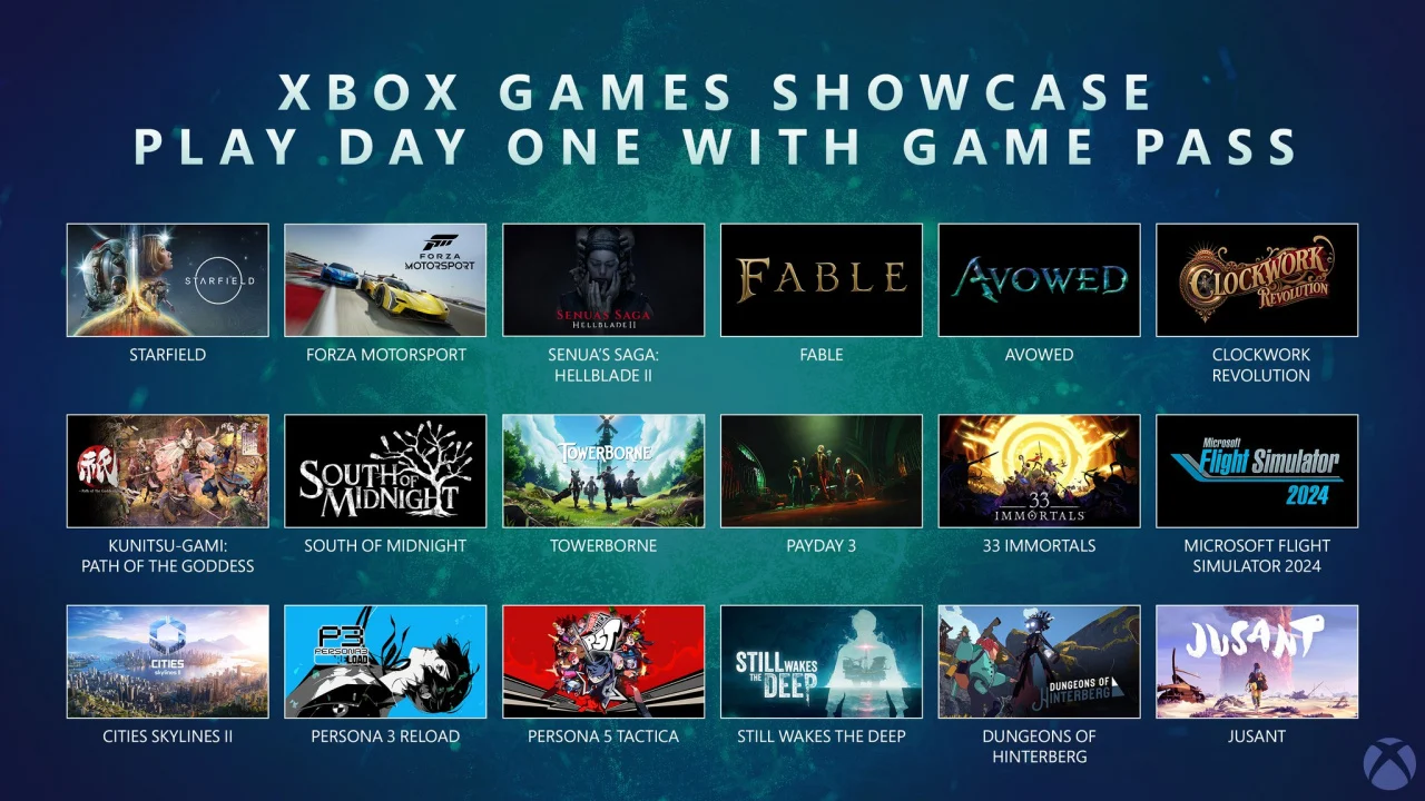 Microsoft showcase 2024. Xbox Showcase 2024. Xbox game Showcase 2024. Игры на Xbox one 2023. Ближайшие релизы игр.