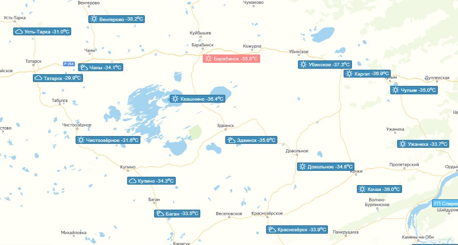 Карта осадков в бирске на сегодня. Карта погоды 2023 январь. Большой минус на карте.