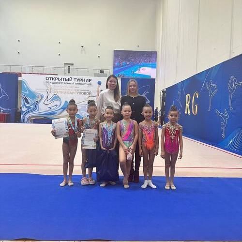 Клуб художественной гимнастики РОФСО « Кристалл» из Якутска завоевал медали на турнирах в Москве