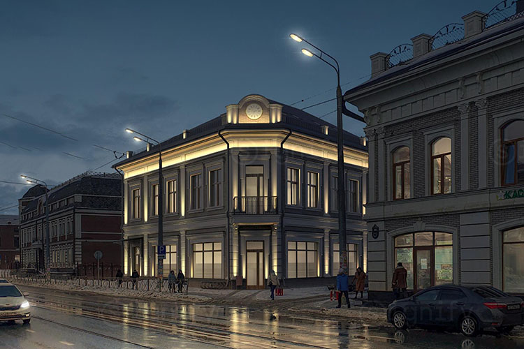 Жилой комплекс на 104 квартиры с выразительным фасадом планируется на улице Назарбаева