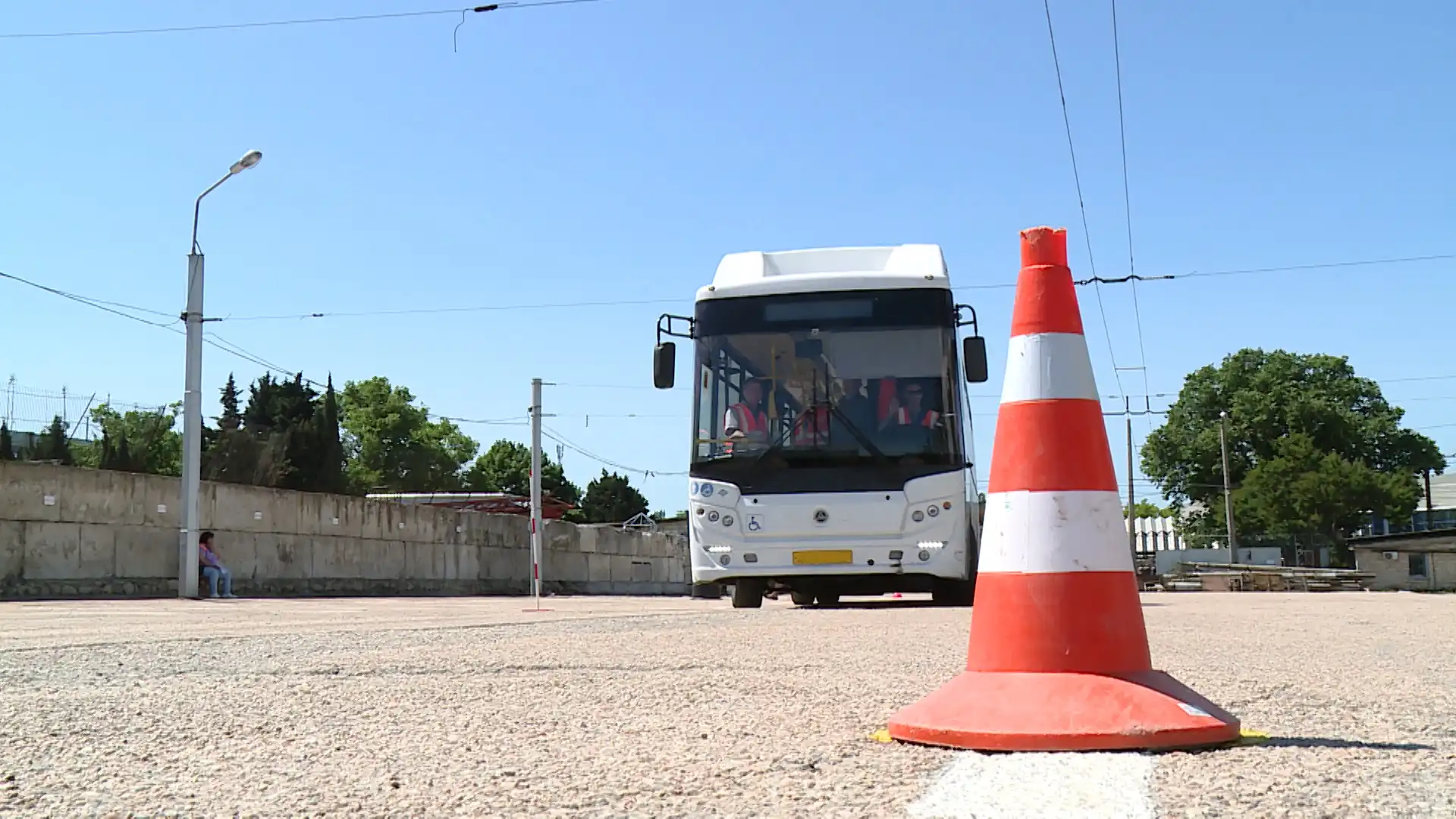Конкурс профессионального мастерства среди водителей автобусов и троллейбусов прошёл в Севастополе