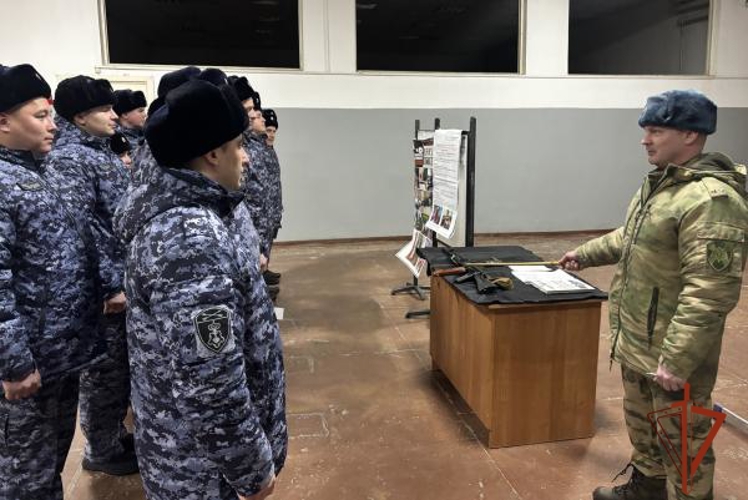 В подразделениях Росгвардии Омска начался зимний период обучения