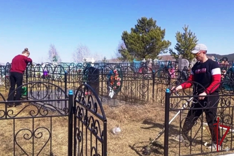 В районах Бурятии сотрудники вневедомственной охраны проводят мероприятия, посвященные Дню Победы