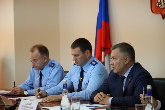 Заместитель Генерального прокурора России и губернатор Иркутской области провели прием граждан