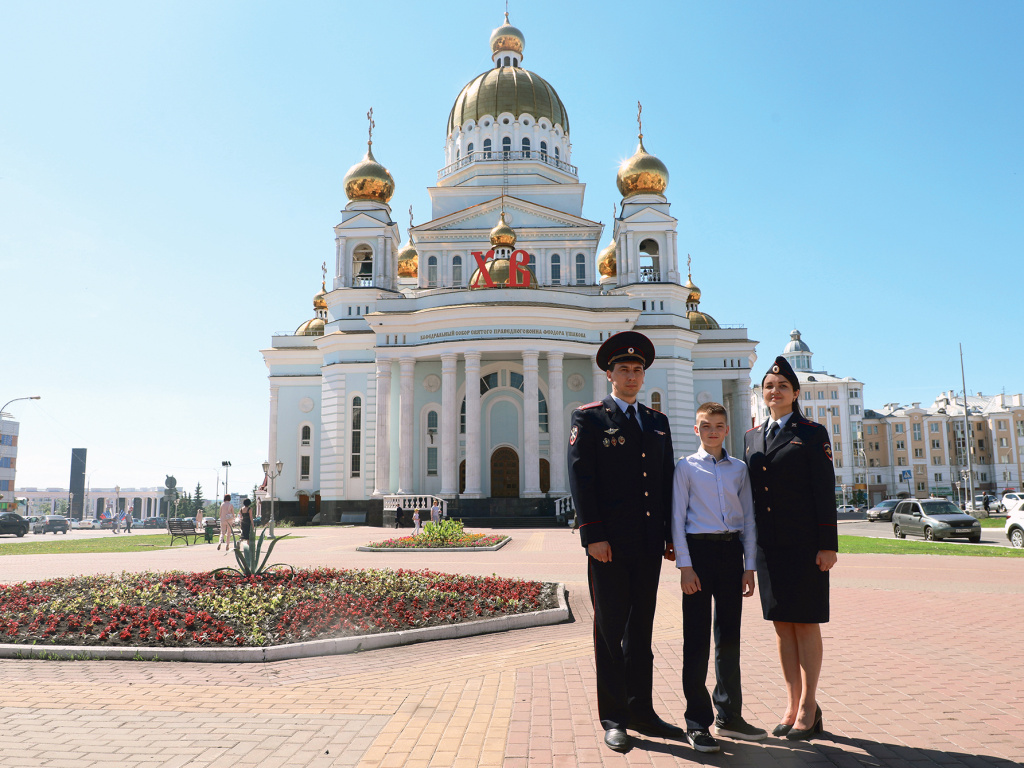 ФОТО: пресс-службы МВД по Республике Мордовия / На фото Владимир, Дмитрий и Наталия Лещинские