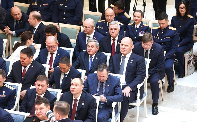 В Совете Федерации состоялась XII церемония награждения детей и подростков, проявивших личное мужество в экстремальных ситуациях