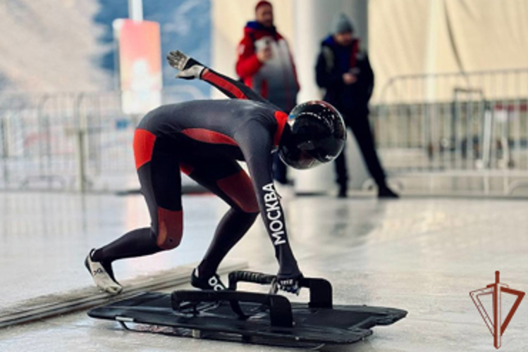 Спортсмены Росгвардии завоевали медали на чемпионате России по бобслею и скелетону