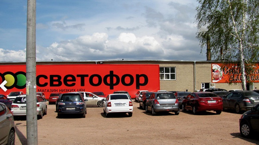 Карта сети магазинов светофор