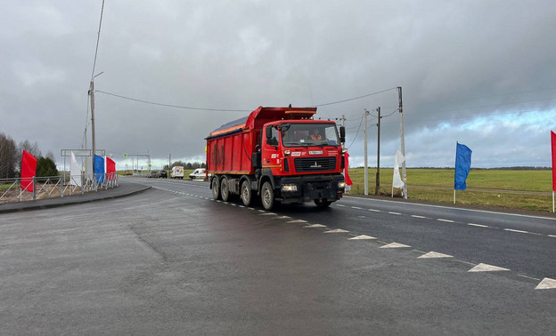 В Немском районе открыли движение по полностью обновлённой трассе