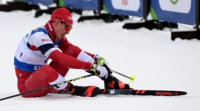 Российский лыжник Александр Терентьев