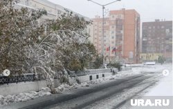 В Западной Сибири снег выпал еще 29 сентября