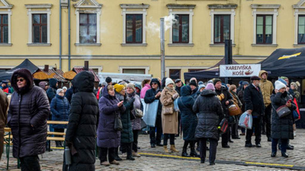 В Клайпеде - ярмарка Казюкаса