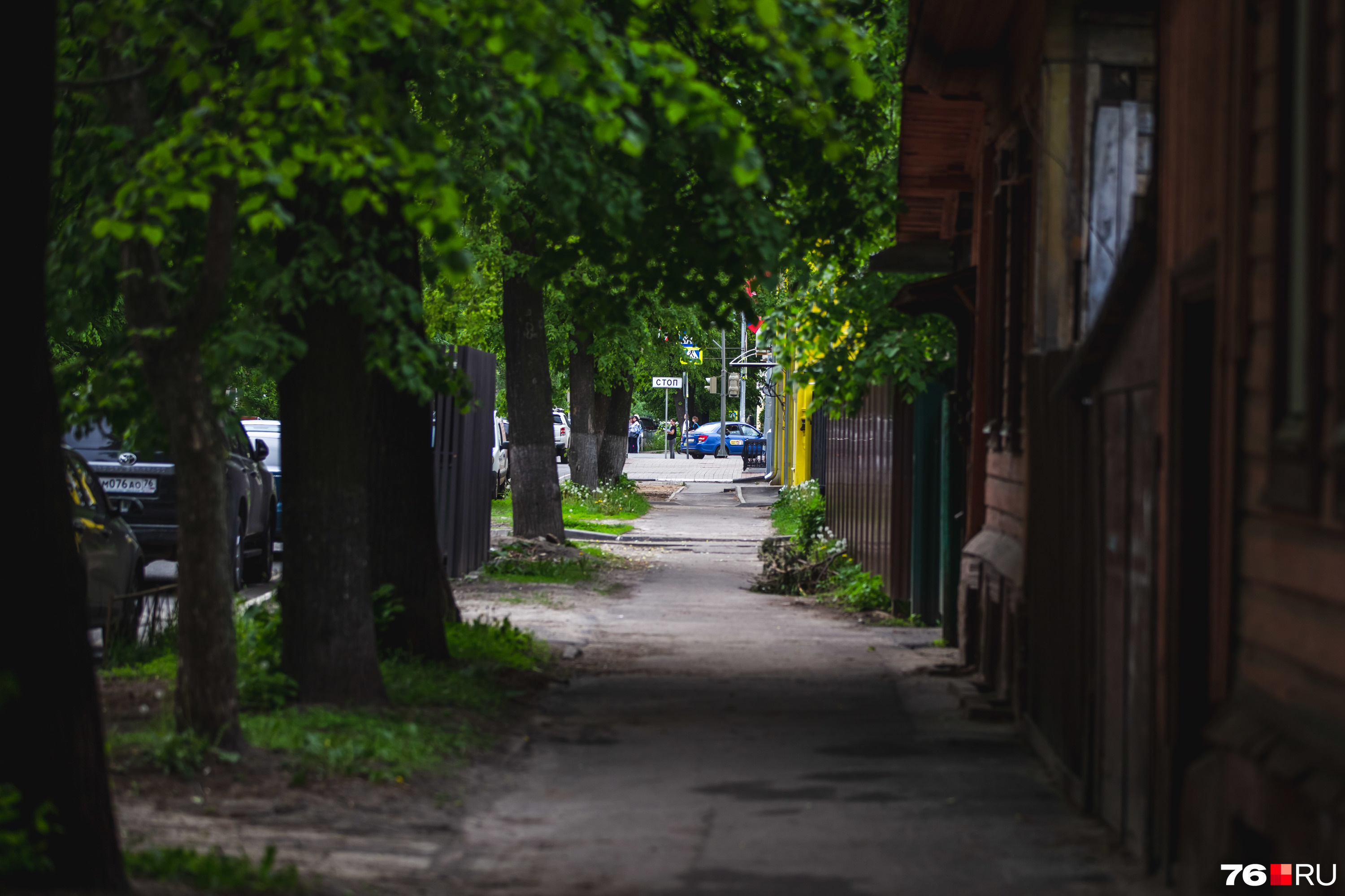 Уютный ярославль. Оформление улиц в городах дорожки. Грунтовые улицы, тропинки цветные фото.