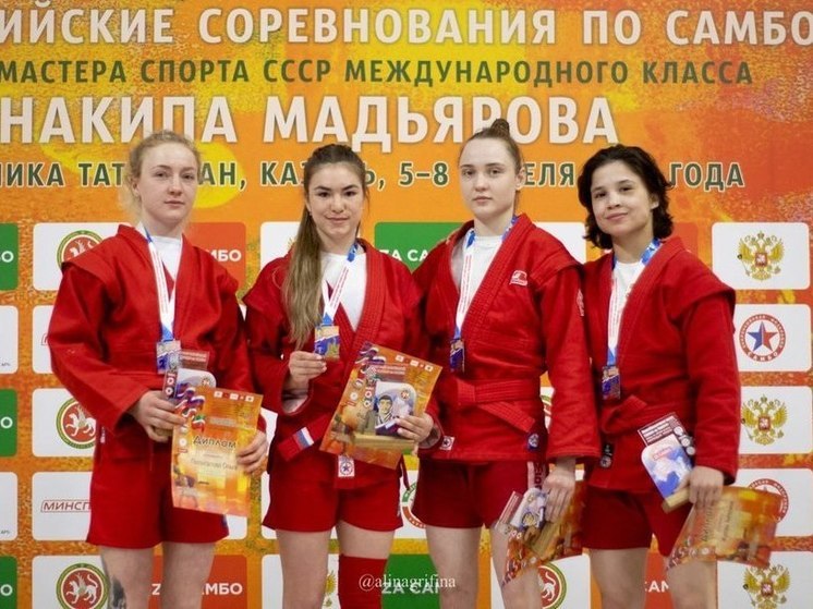 Самбистка из Чувашии выиграла Всероссийский турнир в Казани
