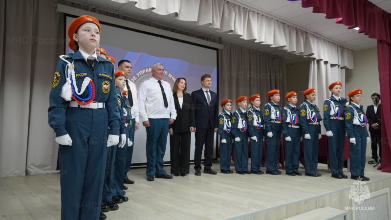 Кадеты МЧС России приняли присягу в селе Байкалово