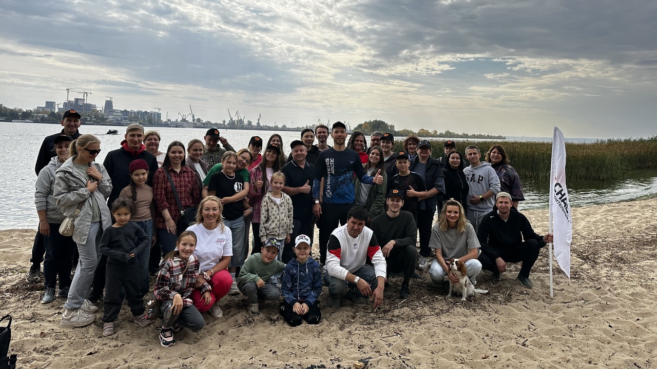  20 сентября в Казани прошёл субботник на пляже...